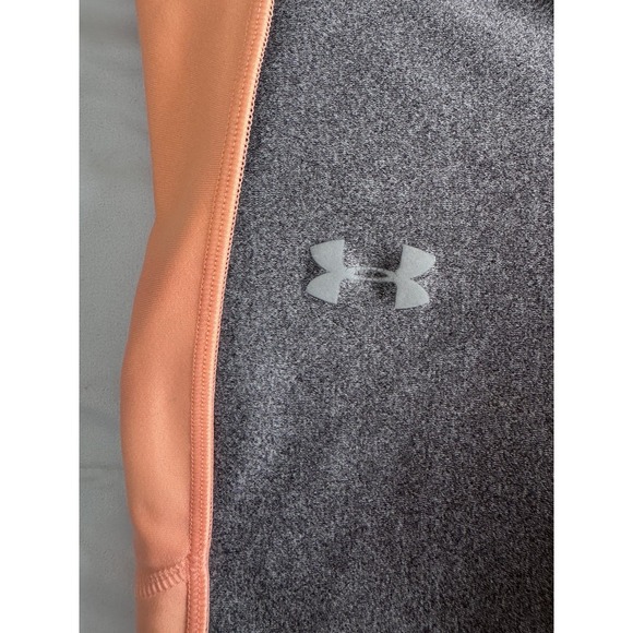 Womens UNDER ARMOUR Compression Crop Leggings Sz Medium Drawstring 20" - Picture 2 of 11